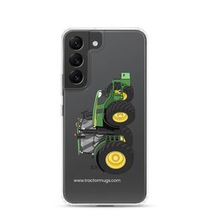 John Deere Clear Case for Samsung® Samsung Galaxy S22 John Deere 6R | Clear Case for Samsung® Quality Farmers Merch