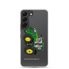 John Deere Clear Case for Samsung® Samsung Galaxy S22 John Deere 7R 350 Auto Power | Clear Case for Samsung® Quality Farmers Merch