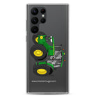 John Deere Clear Case for Samsung® Samsung Galaxy S22 Ultra John Deere 6120 M | Clear Case for Samsung® Quality Farmers Merch