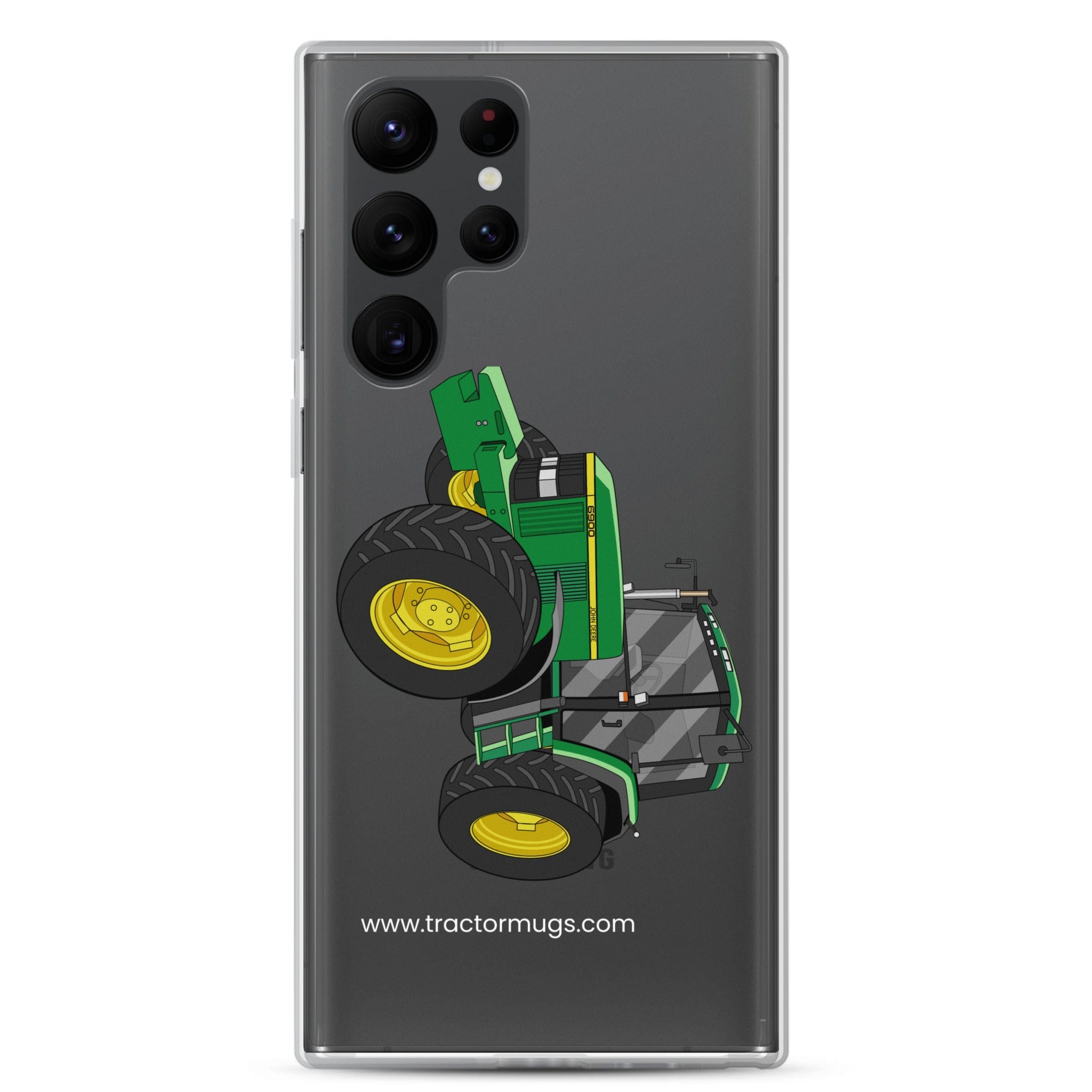 John Deere Clear Case for Samsung® Samsung Galaxy S22 Ultra John Deere 6900  | Clear Case for Samsung® Quality Farmers Merch