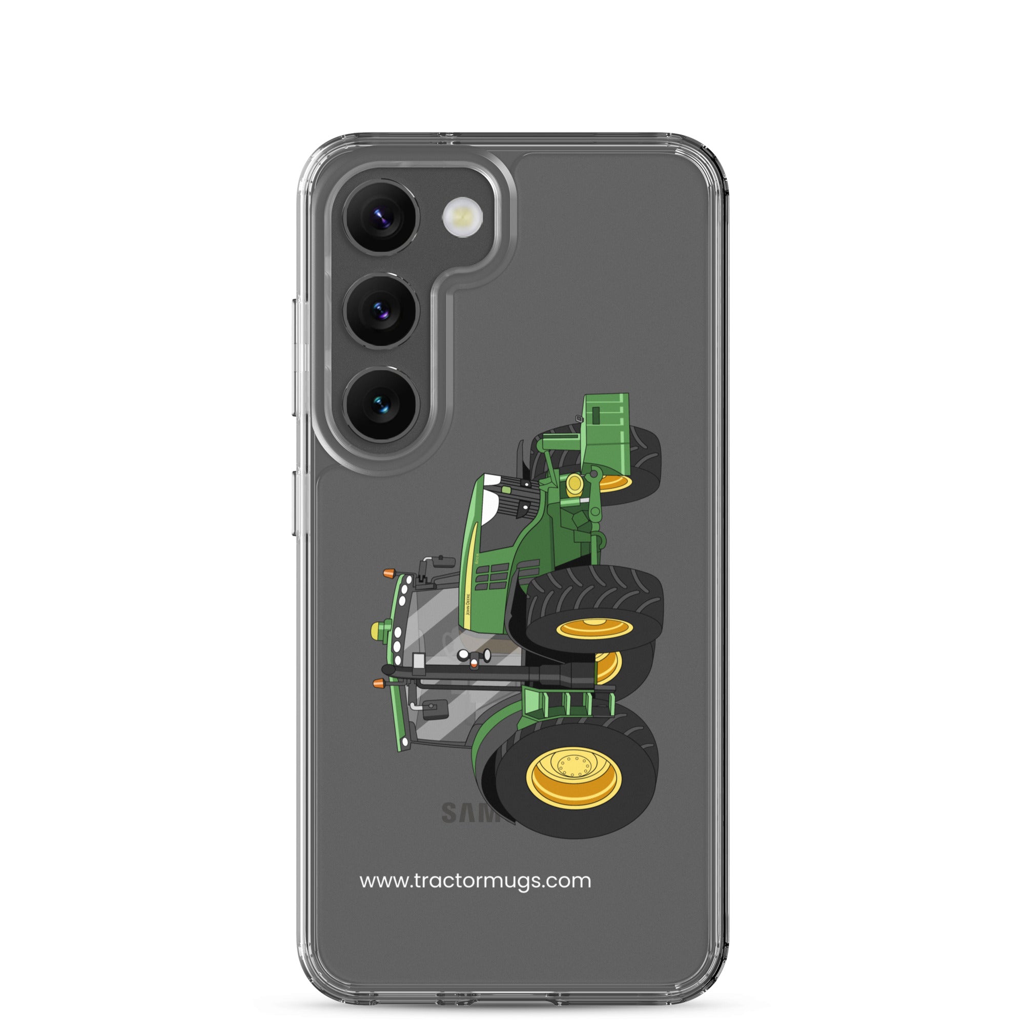 John Deere Clear Case for Samsung® Samsung Galaxy S23 John Deere 6210 R | Clear Case for Samsung® Quality Farmers Merch