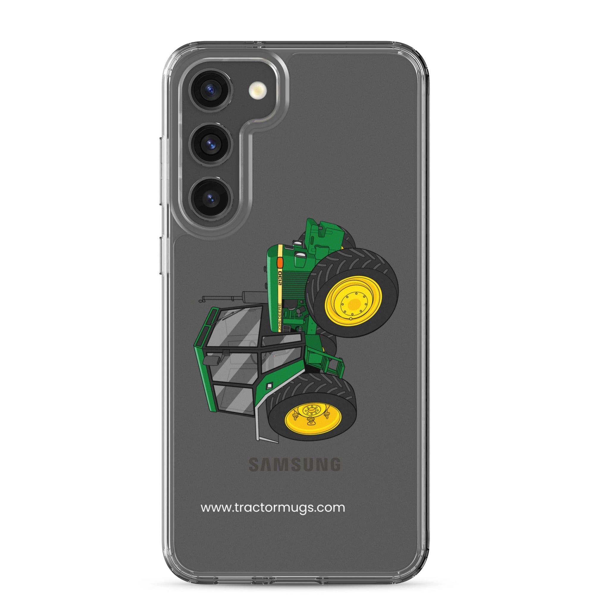 John Deere Clear Case for Samsung® Samsung Galaxy S23 Plus John Deere 2130 | Clear Case for Samsung® Quality Farmers Merch