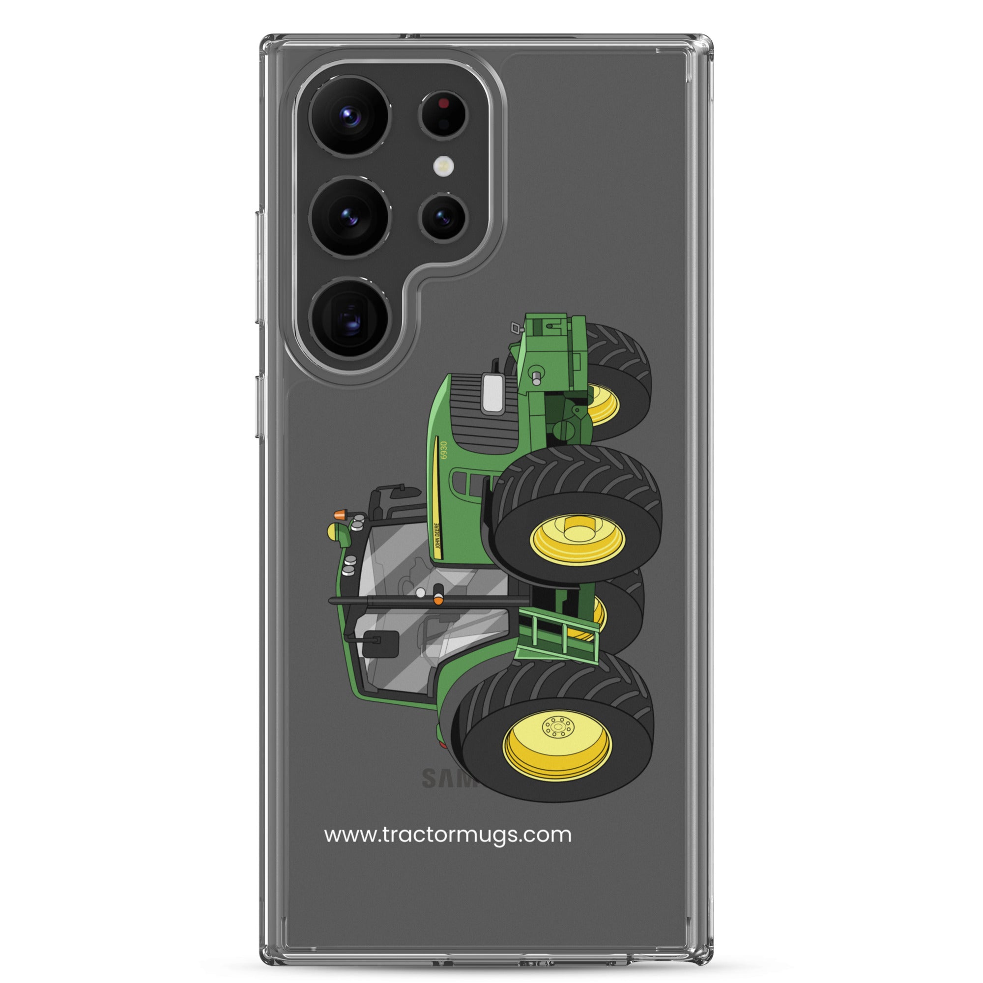 John Deere Clear Case for Samsung® Samsung Galaxy S23 Ultra John Deere 6930 Premium | Clear Case for Samsung® Quality Farmers Merch