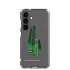 John Deere Clear Case for Samsung® Samsung Galaxy S24 John Deere X9 1100 Combine | Clear Case for Samsung® Quality Farmers Merch