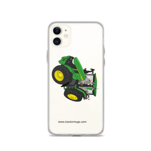 John Deere iPhone 11 John Deere 7R 350 auto powr | Clear Case for iPhone® Quality Farmers Merch