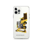 John Deere iPhone 12 Pro John Deere 410G Backhoe | Clear Case for iPhone® Quality Farmers Merch