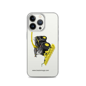 John Deere iPhone 13 Pro John Deere 8800 Black Beauty Silage Harvester | Clear Case for iPhone® Quality Farmers Merch