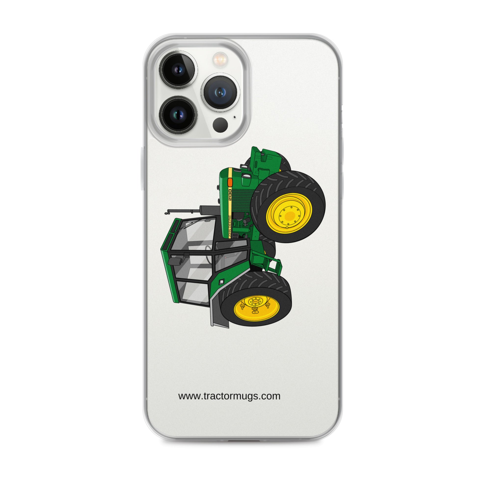 John Deere iPhone 13 Pro Max John Deere 2130 | Clear Case for iPhone® Quality Farmers Merch