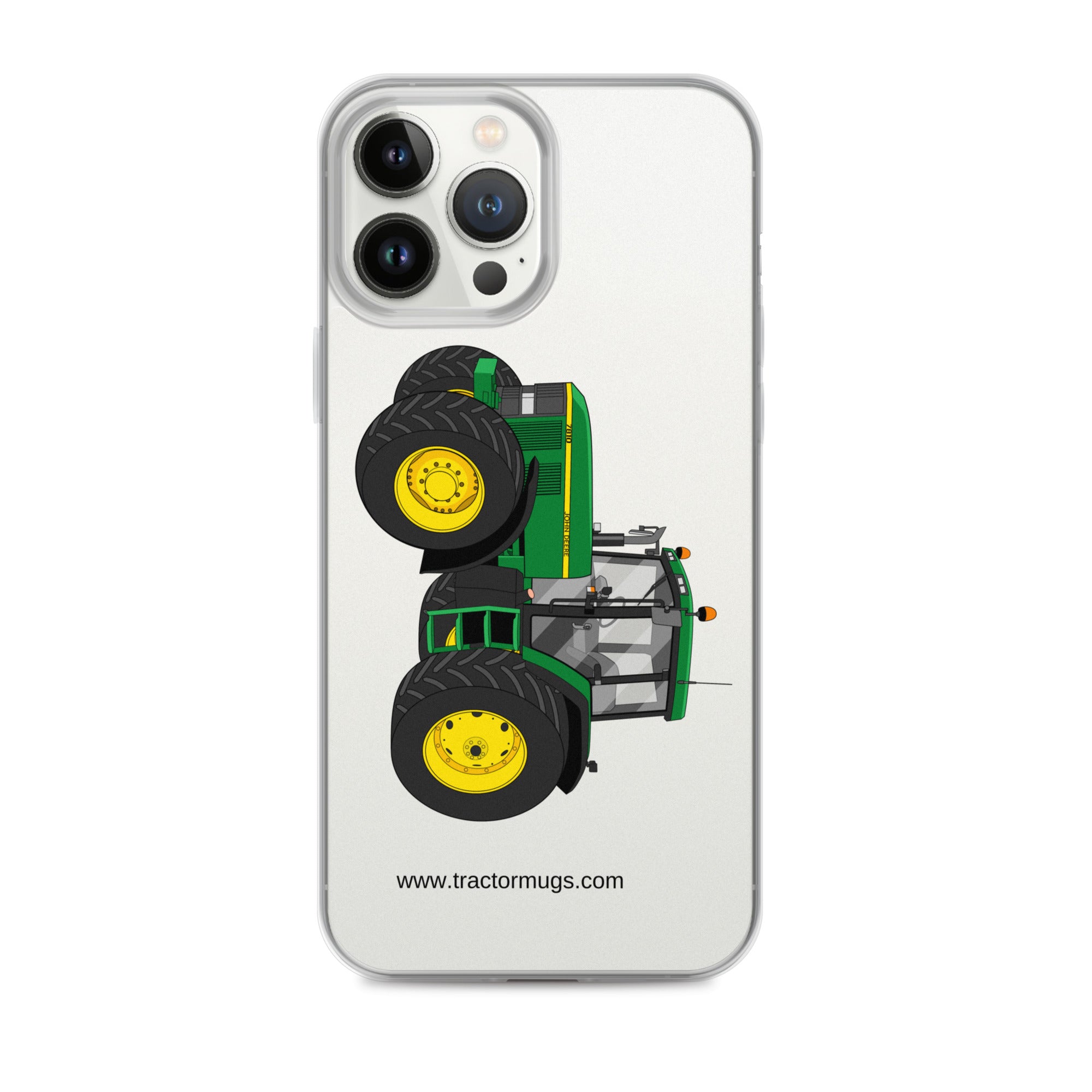 John Deere iPhone 13 Pro Max John Deere 7810 | Clear Case for iPhone® Quality Farmers Merch