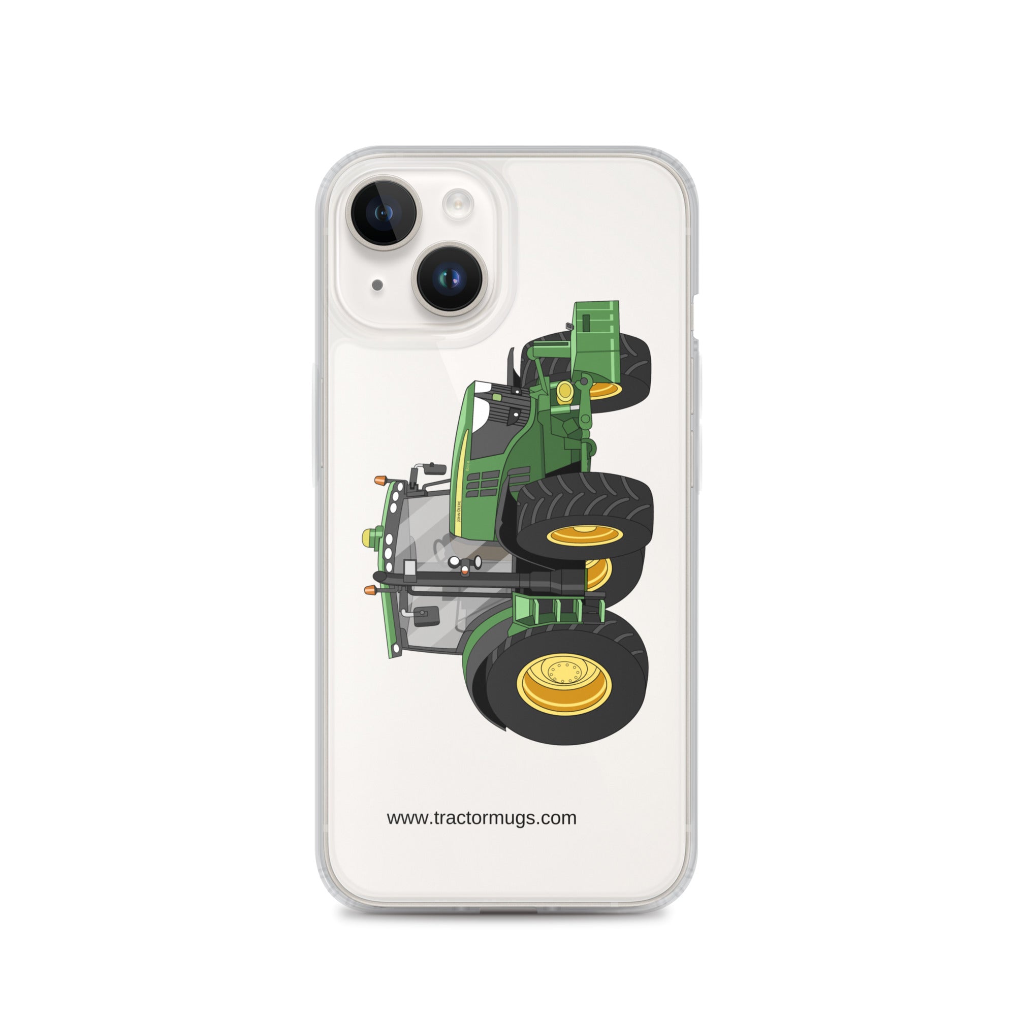 John Deere iPhone 14 John Deere 6210 R | Clear Case for iPhone® Quality Farmers Merch