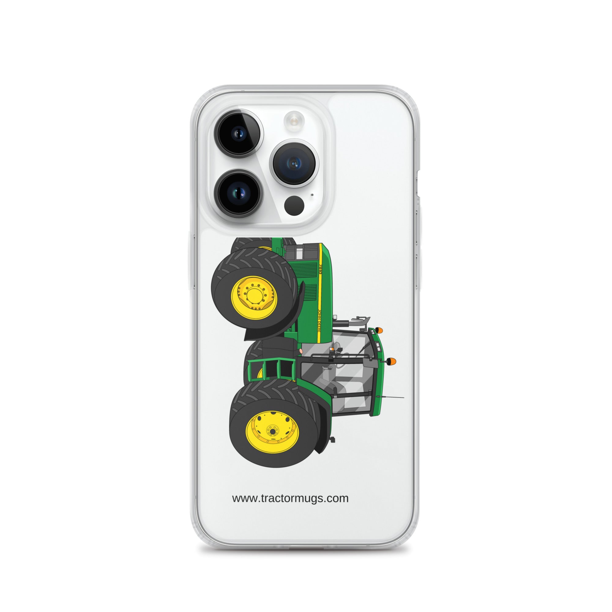 John Deere iPhone 14 Pro John Deere 7810 | Clear Case for iPhone® Quality Farmers Merch