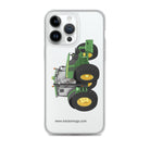 John Deere iPhone 14 Pro Max John Deere 6125 R | Clear Case for iPhone® Quality Farmers Merch