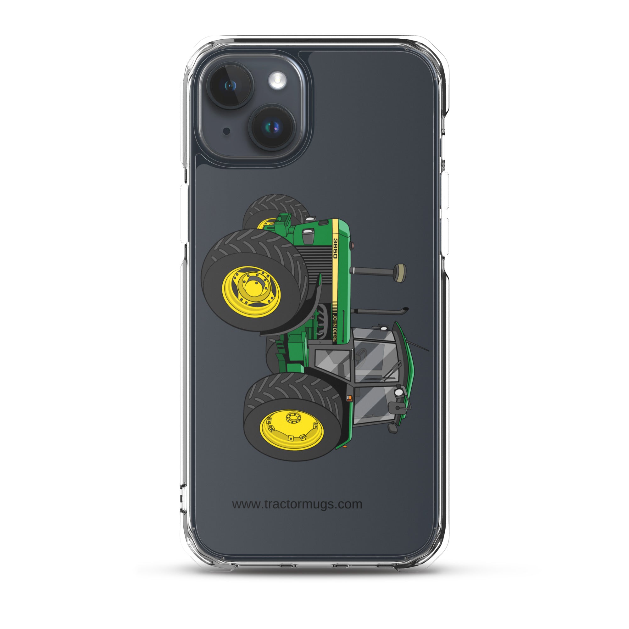 John Deere iPhone 15 Plus John Deere 3650 | Clear Case for iPhone® Quality Farmers Merch