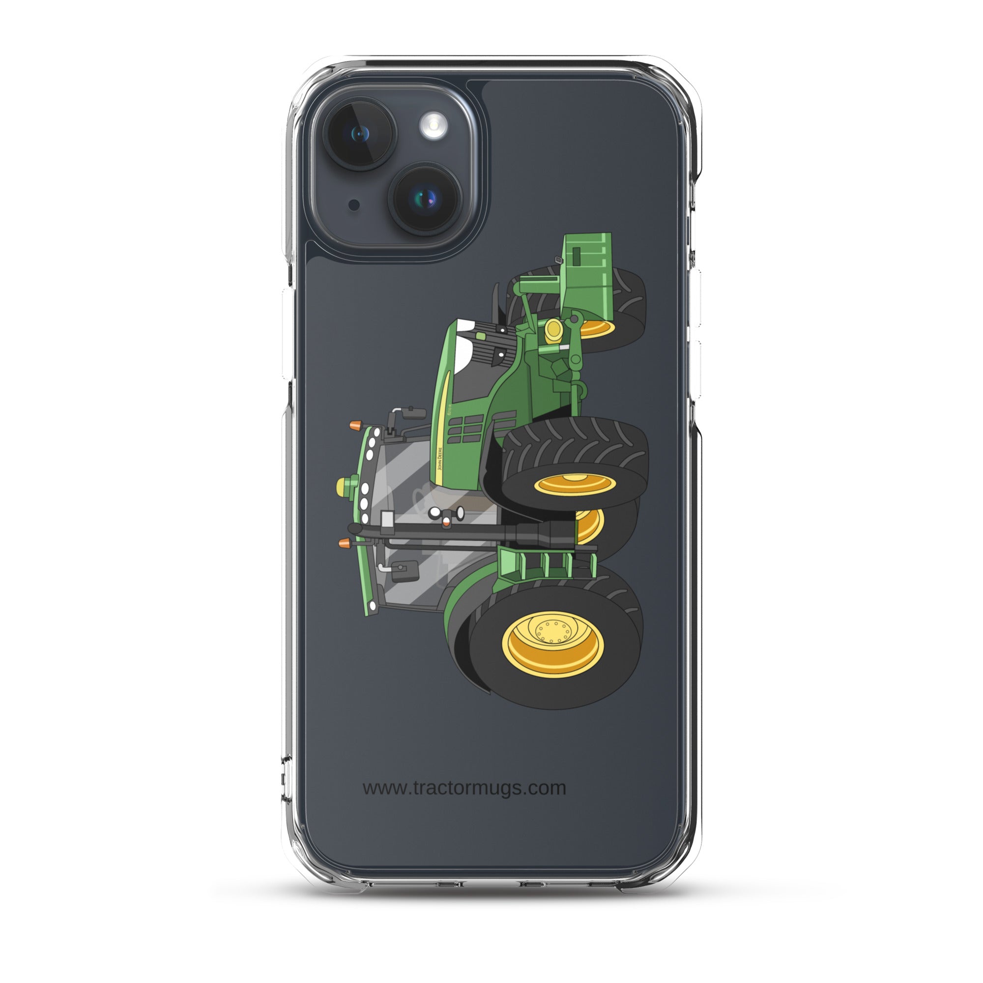 John Deere iPhone 15 Plus John Deere 6210 R | Clear Case for iPhone® Quality Farmers Merch