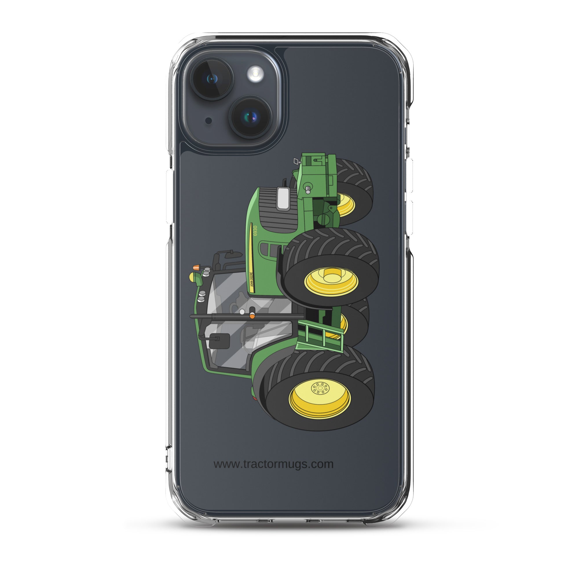 John Deere iPhone 15 Plus John Deere 6930 Premium | Clear Case for iPhone® Quality Farmers Merch