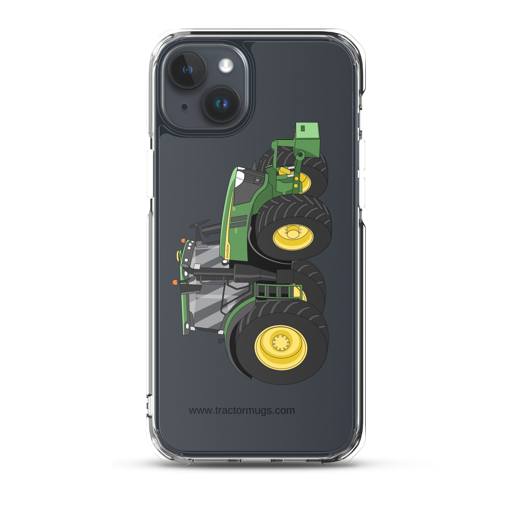John Deere iPhone 15 Plus John Deere 6R | Clear Case for iPhone® Quality Farmers Merch