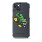 John Deere iPhone 15 Plus John Deere 7R 350 auto powr | Clear Case for iPhone® Quality Farmers Merch