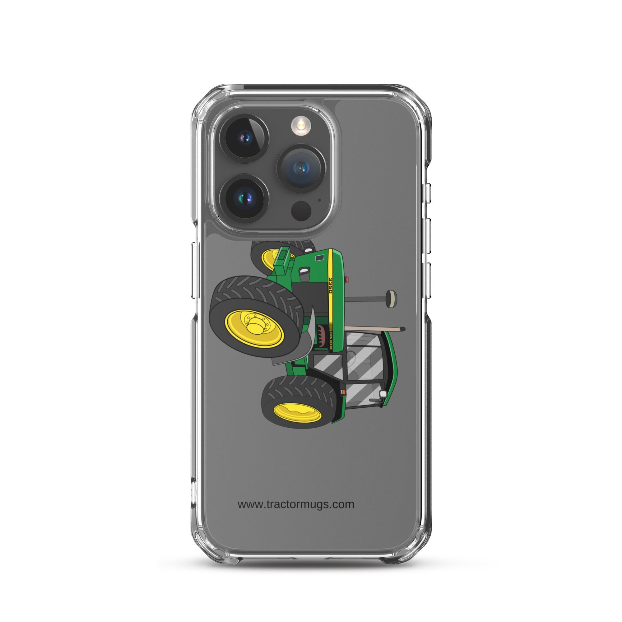 John Deere iPhone 15 Pro John Deere 3350 4WD | Clear Case for iPhone® Quality Farmers Merch