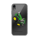 John Deere iPhone XR John Deere 7R 350 auto powr | Clear Case for iPhone® Quality Farmers Merch