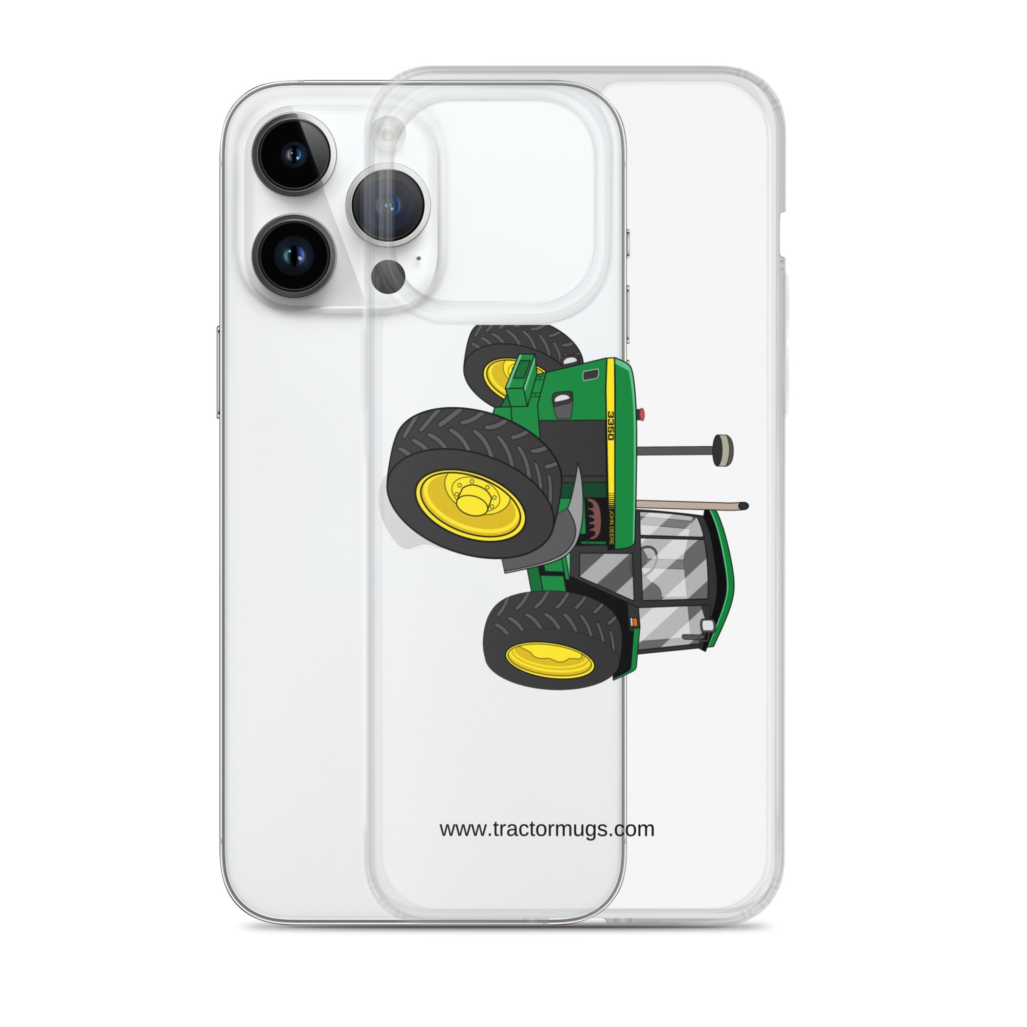 John Deere John Deere 3350 4WD | Clear Case for iPhone® Quality Farmers Merch