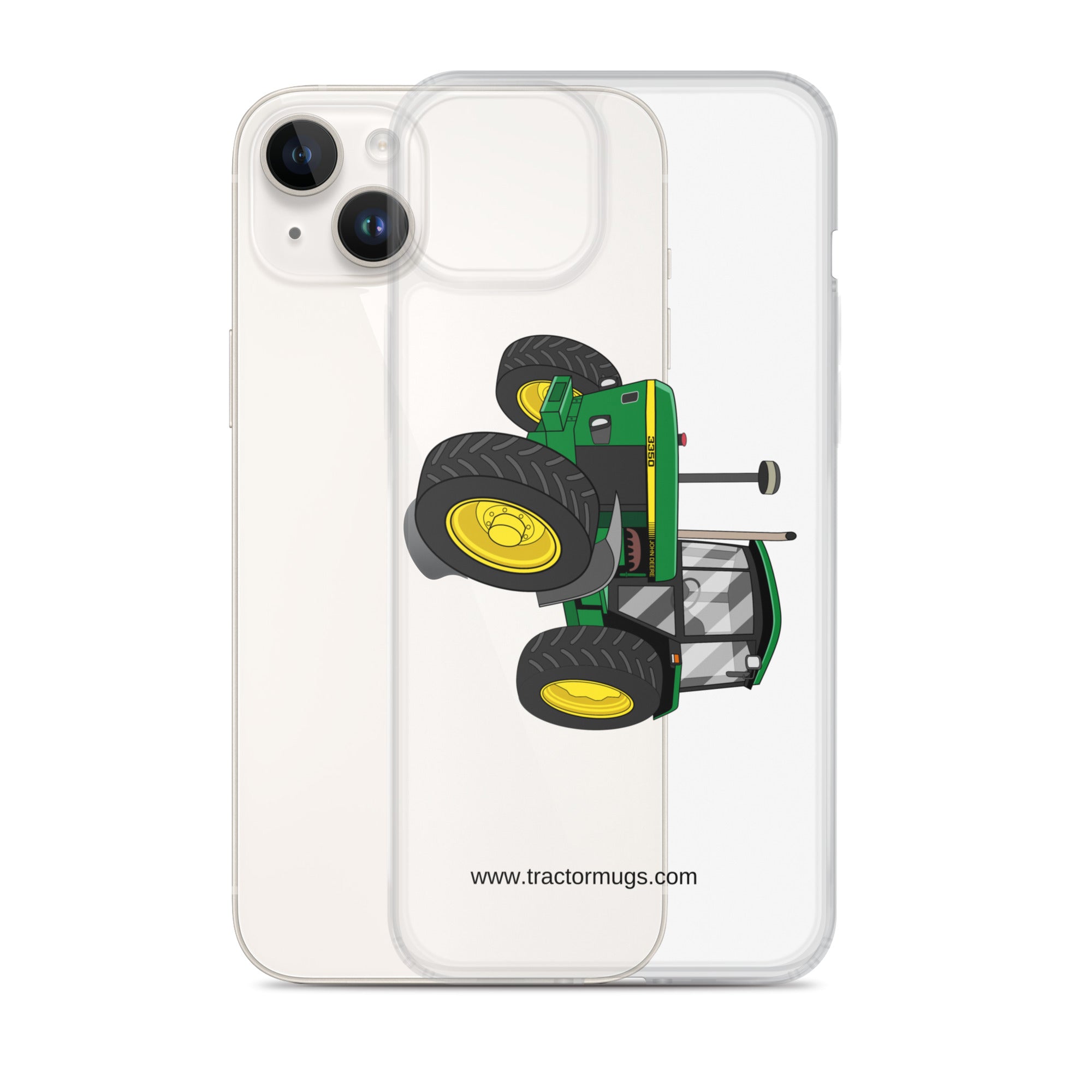 John Deere John Deere 3350 4WD | Clear Case for iPhone® Quality Farmers Merch