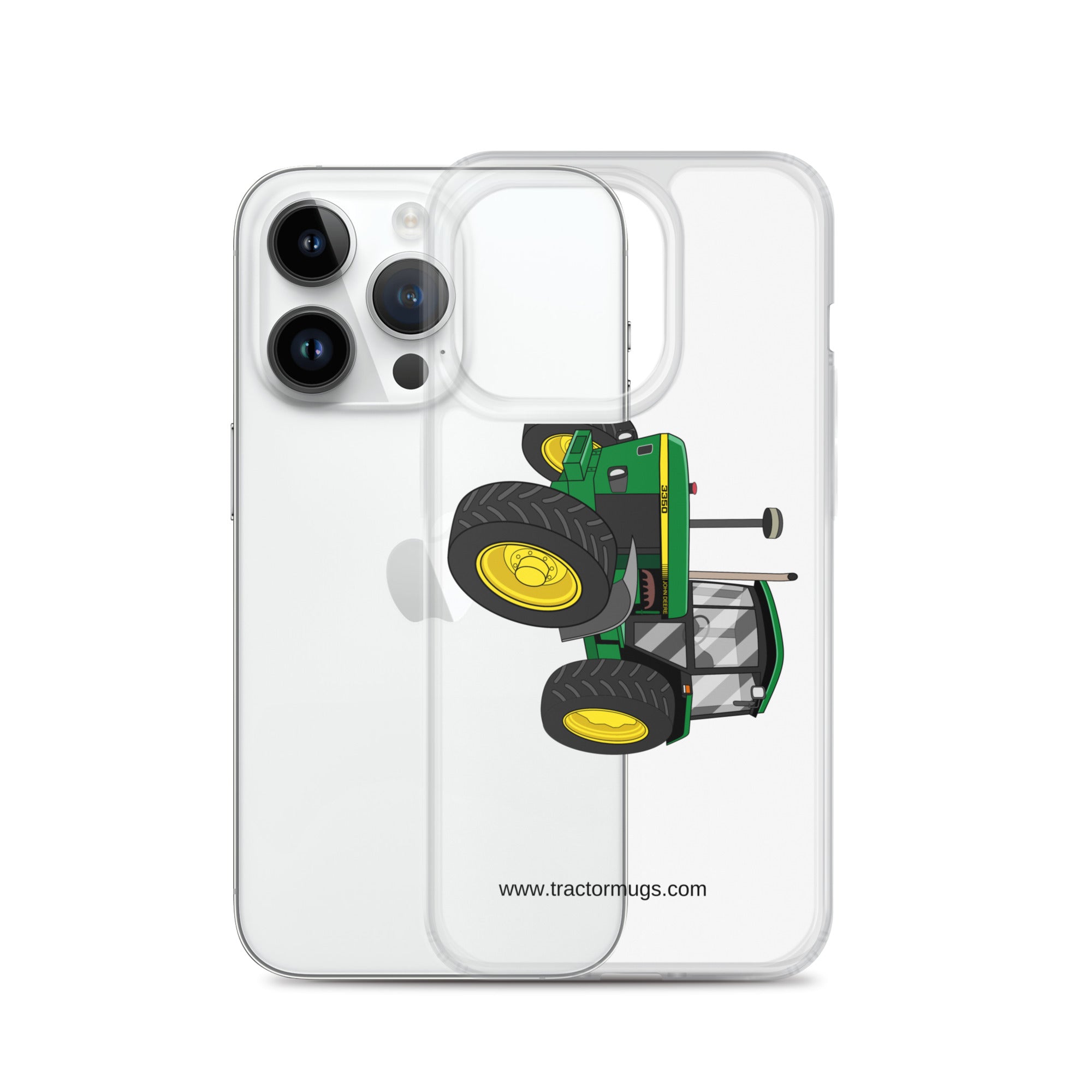 John Deere John Deere 3350 4WD | Clear Case for iPhone® Quality Farmers Merch