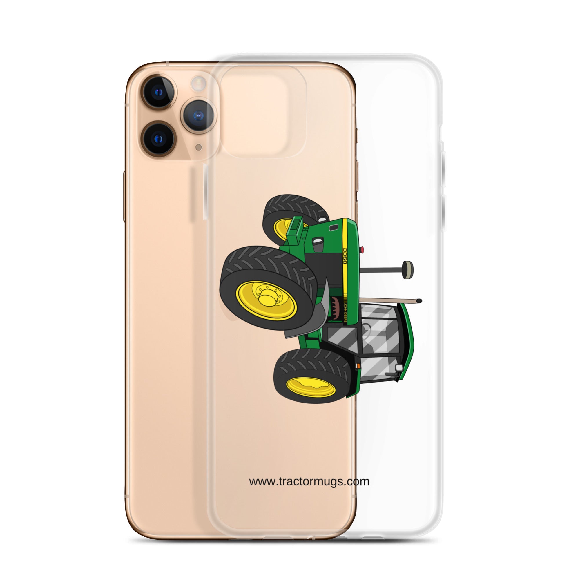 John Deere John Deere 3350 4WD | Clear Case for iPhone® Quality Farmers Merch