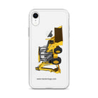 John Deere John Deere 410G Backhoe | Clear Case for iPhone® Quality Farmers Merch