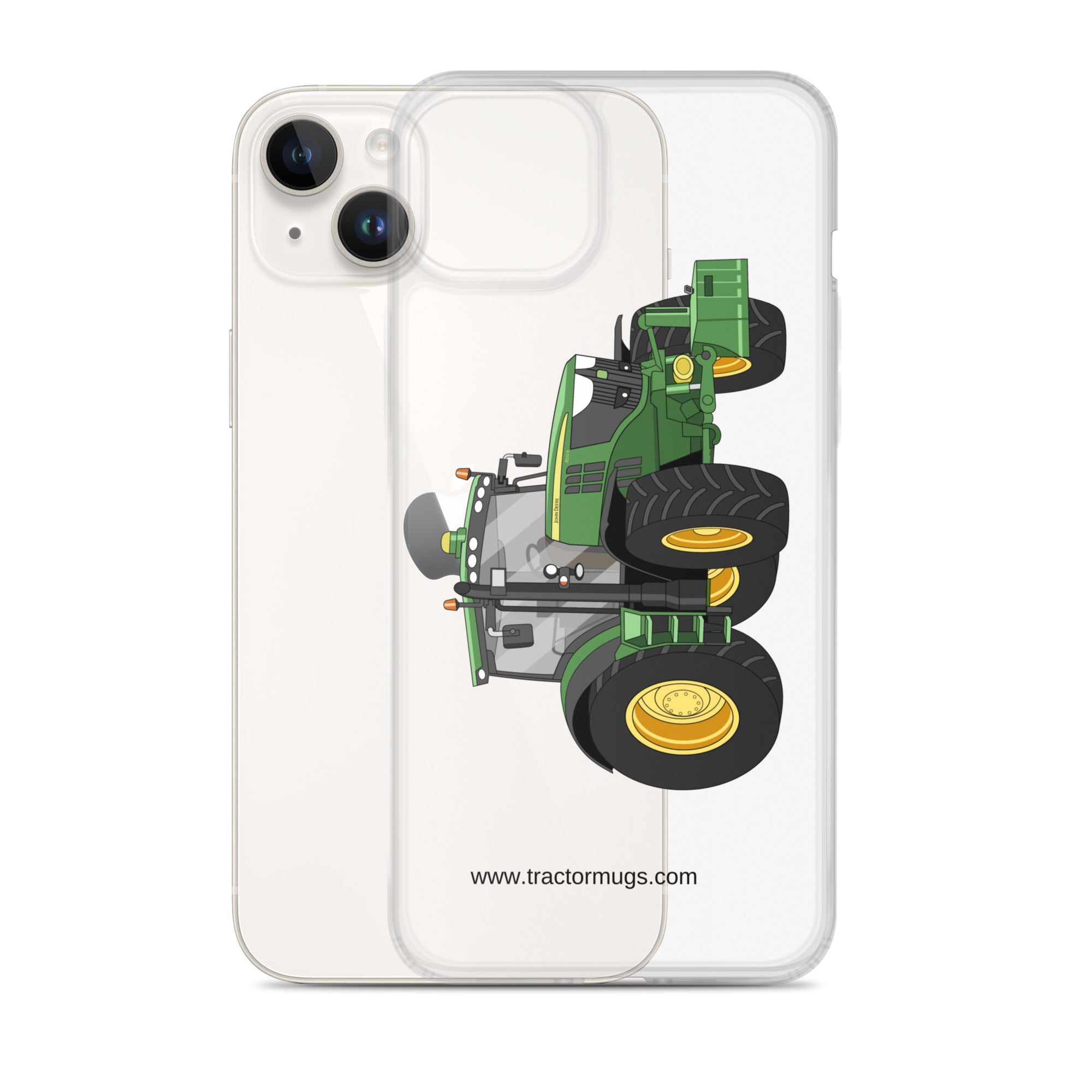 John Deere John Deere 6210 R | Clear Case for iPhone® Quality Farmers Merch
