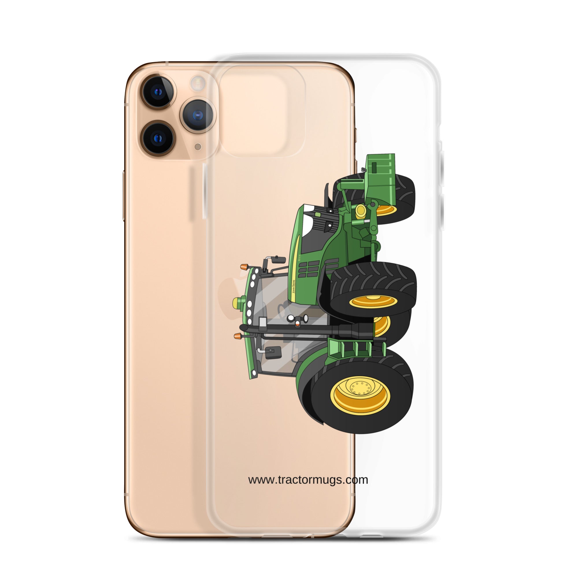 John Deere John Deere 6210 R | Clear Case for iPhone® Quality Farmers Merch