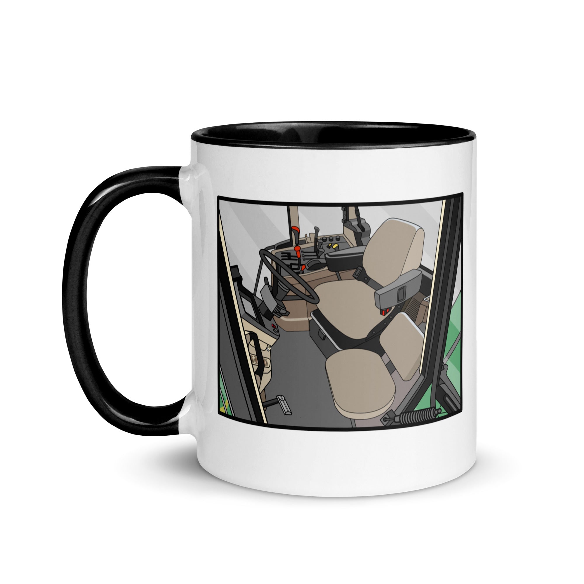 John Deere John Deere 7810 Cabin | Mug with Color Inside Quality Farmers Merch