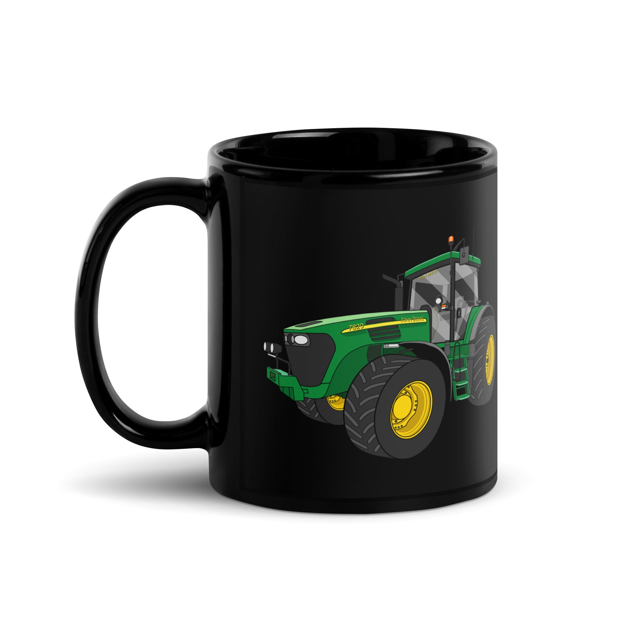 John Deere John Deere 7820 | Black Glossy Mug Quality Farmers Merch