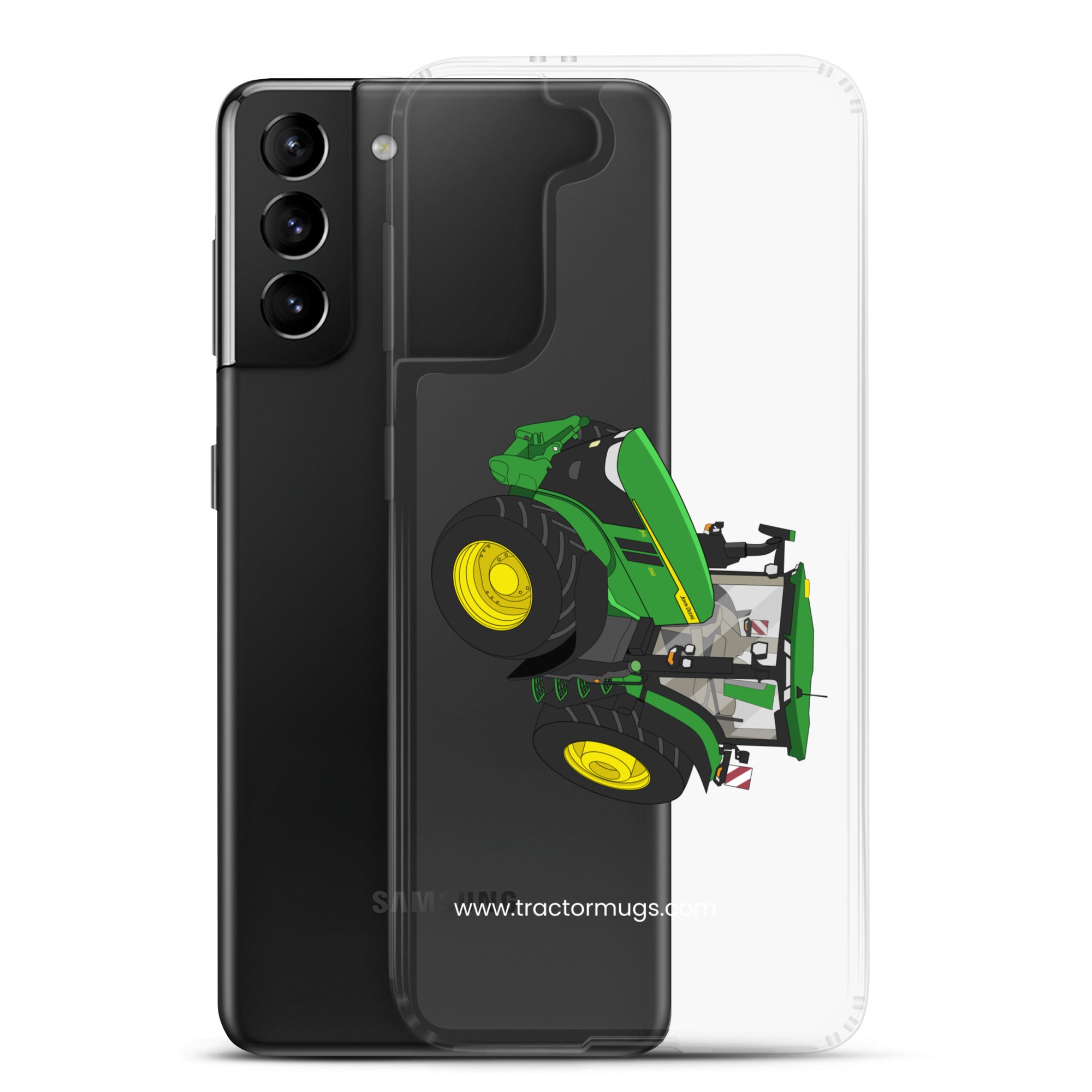 John Deere John Deere 7R 350 auto power | Clear Case for Samsung® Quality Farmers Merch