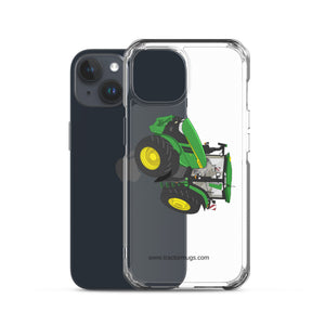 John Deere John Deere 7R 350 auto powr | Clear Case for iPhone® Quality Farmers Merch