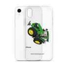 John Deere John Deere 7R 350 auto powr | Clear Case for iPhone® Quality Farmers Merch