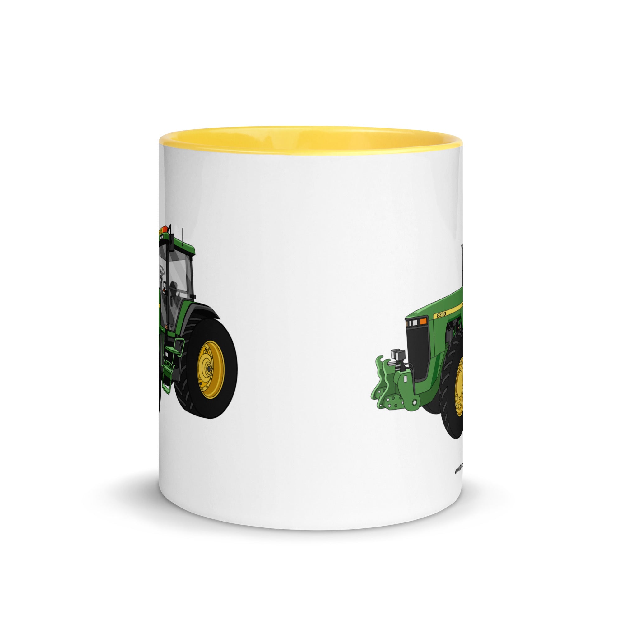 John Deere John Deere 8200 | Mug with Color Inside Quality Farmers Merch