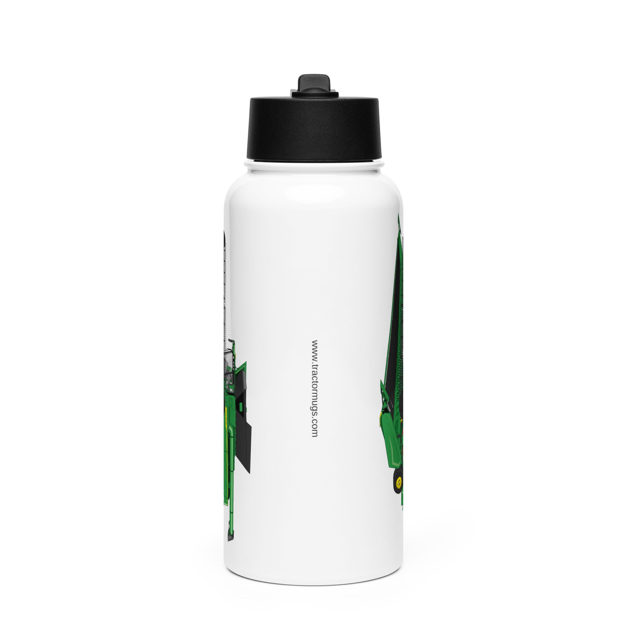 John Deere John Deere X9 1100 Combine | Stainless steel water bottle with a straw lid Quality Farmers Merch