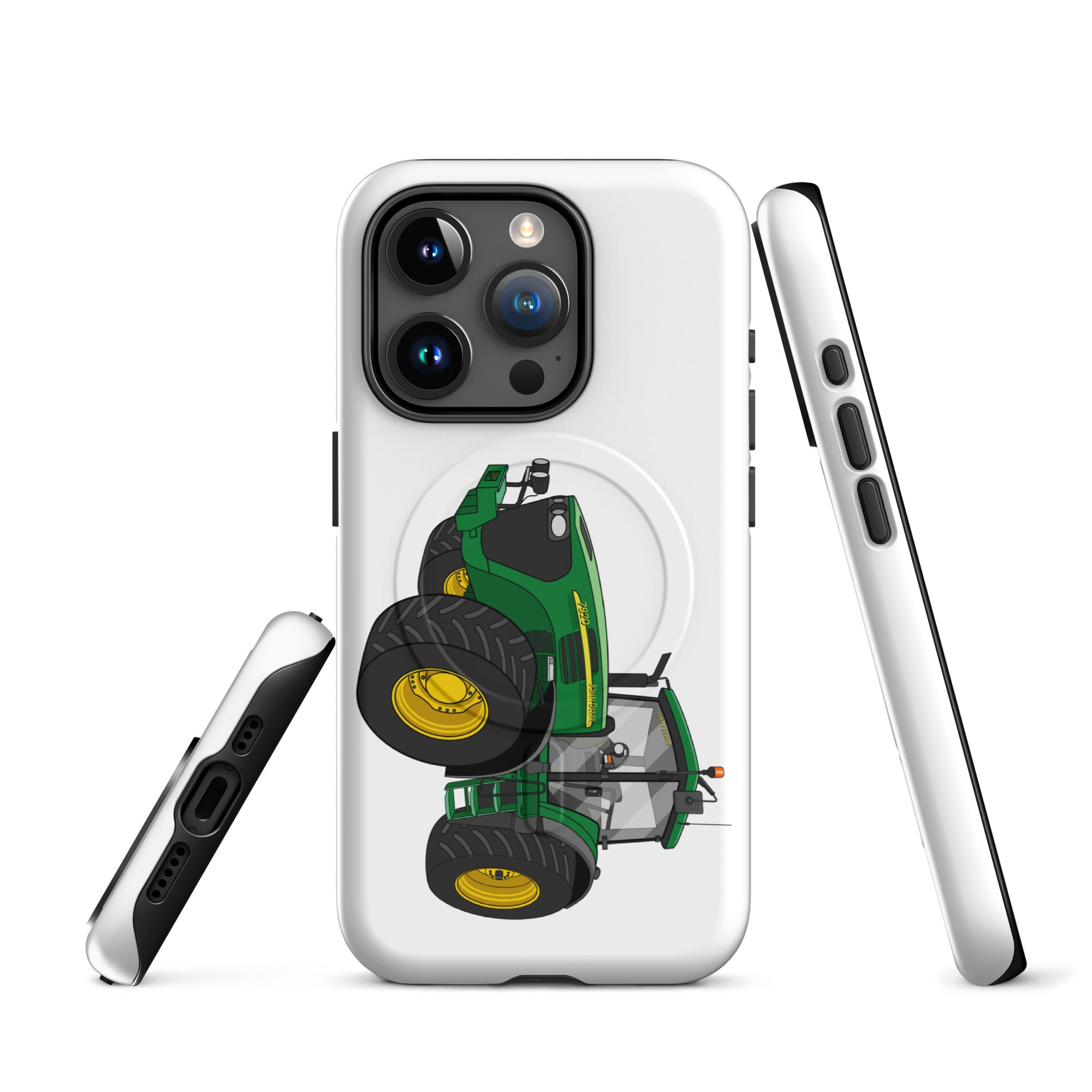 John Deere MagSafe® Tough Case for iPhone® iPhone 15 Pro John Deere 7820 | MagSafe® tough case for iPhone® Quality Farmers Merch