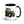 John Deere Mug with Color Inside Black / 15oz John Deere 6930 | Mug with Color Inside Quality Farmers Merch
