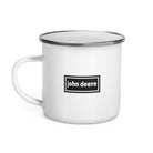 John Deere Oasis Style John Deere | Enamel Mug Quality Farmers Merch