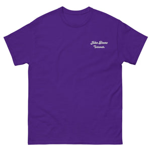John Deere Purple / S John Deere Farmer | Unisex Classic Tee Quality Farmers Merch