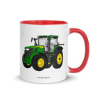 John Deere Red / 11 oz John Deere 7R 350 Auto Power | Mug with Color Inside Quality Farmers Merch