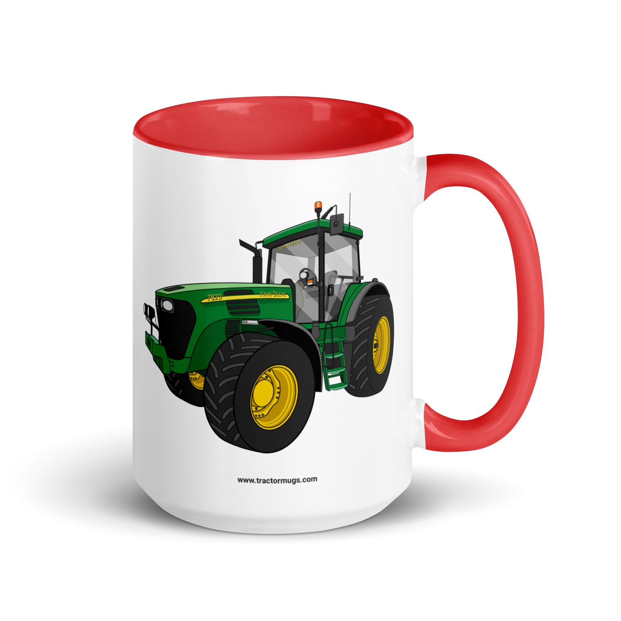 John Deere Red / 15 oz John Deere 7820 | Mug with Color Inside Quality Farmers Merch
