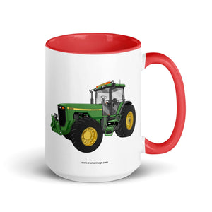 John Deere Red / 15 oz John Deere 8200 | Mug with Color Inside Quality Farmers Merch