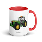 John Deere Red / 15 oz John Deere 8200 | Mug with Color Inside Quality Farmers Merch