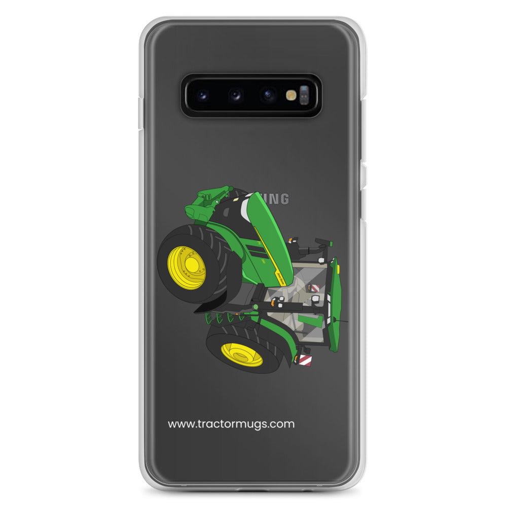 John Deere Samsung Galaxy S10+ John Deere 7R 350 auto power | Clear Case for Samsung® Quality Farmers Merch