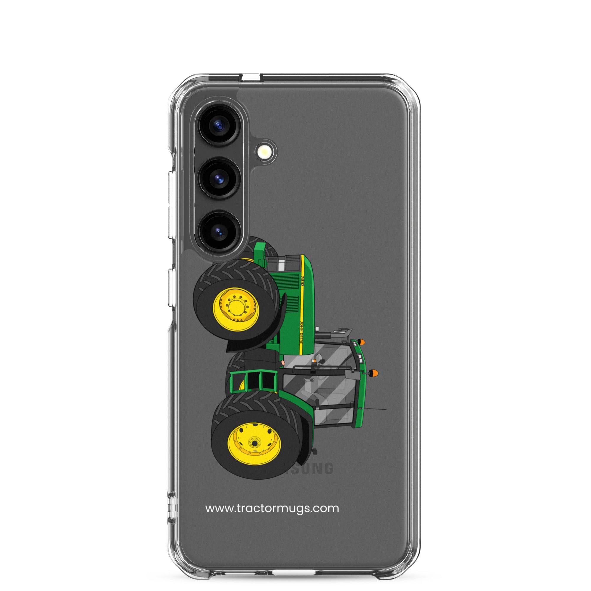 John Deere Samsung Galaxy S24 John Deere 7810 | Clear Case for Samsung® Quality Farmers Merch