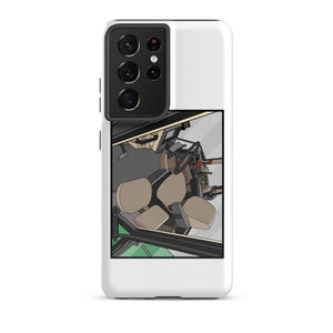 John Deere Tough case for Samsung® Samsung Galaxy S21 Ultra John Deere 7810 Cabin | Tough case for Samsung® Quality Farmers Merch