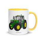 John Deere Yellow / 11 oz John Deere 6155 M | Mug with Color Inside Quality Farmers Merch
