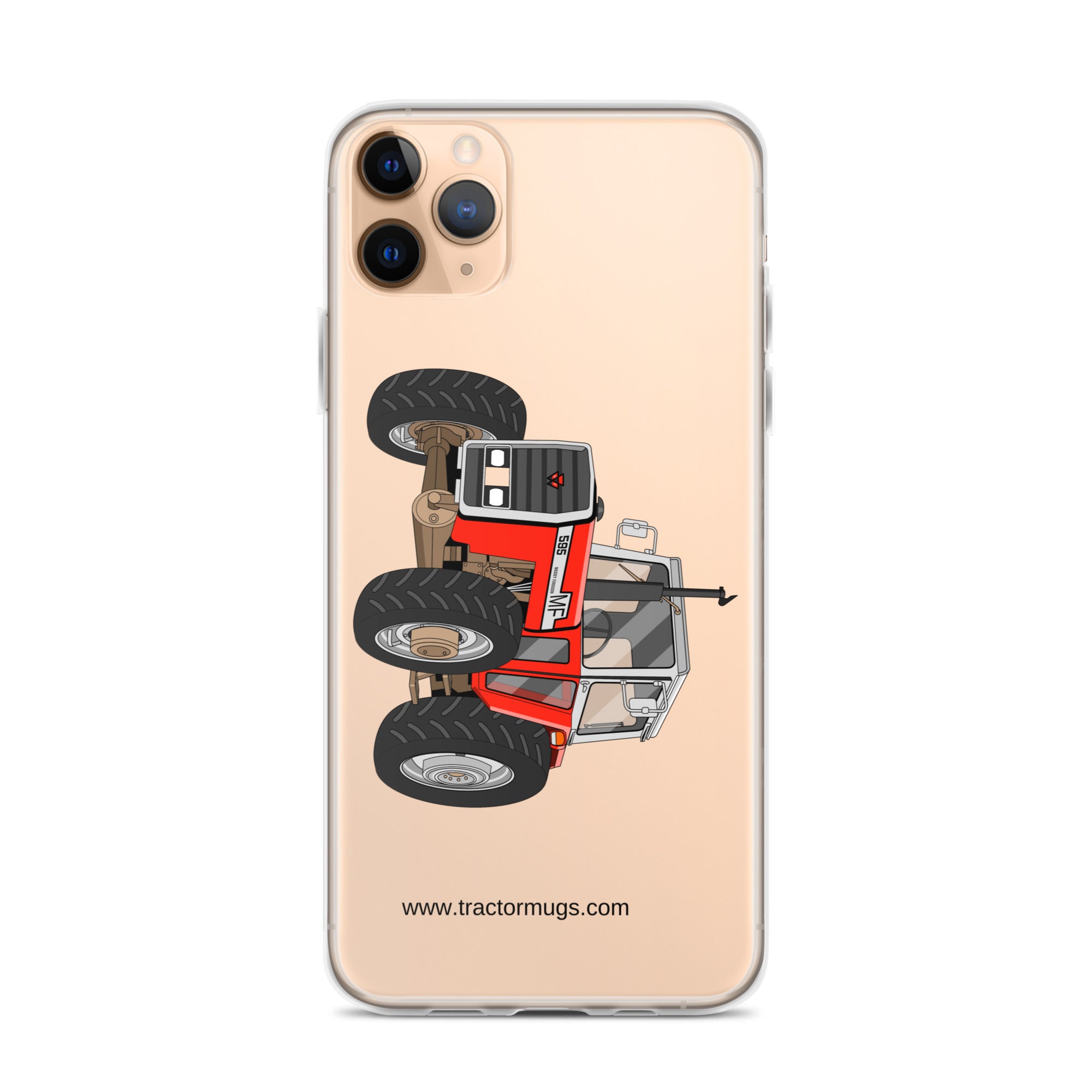 Massey Clear Case for iPhone® iPhone 11 Pro Max Massey 595 | Clear Case for iPhone® Quality Farmers Merch
